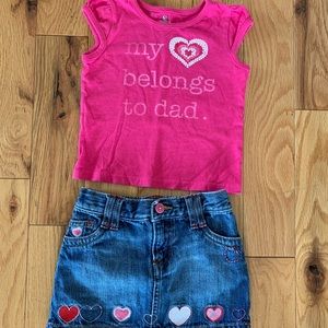 Old Navy Baby Girl Cute 2 Pc Set